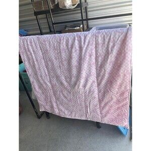 Pink Princess Quillow Blanket Pillow Checkered Toddler Child Folding Throw⁠